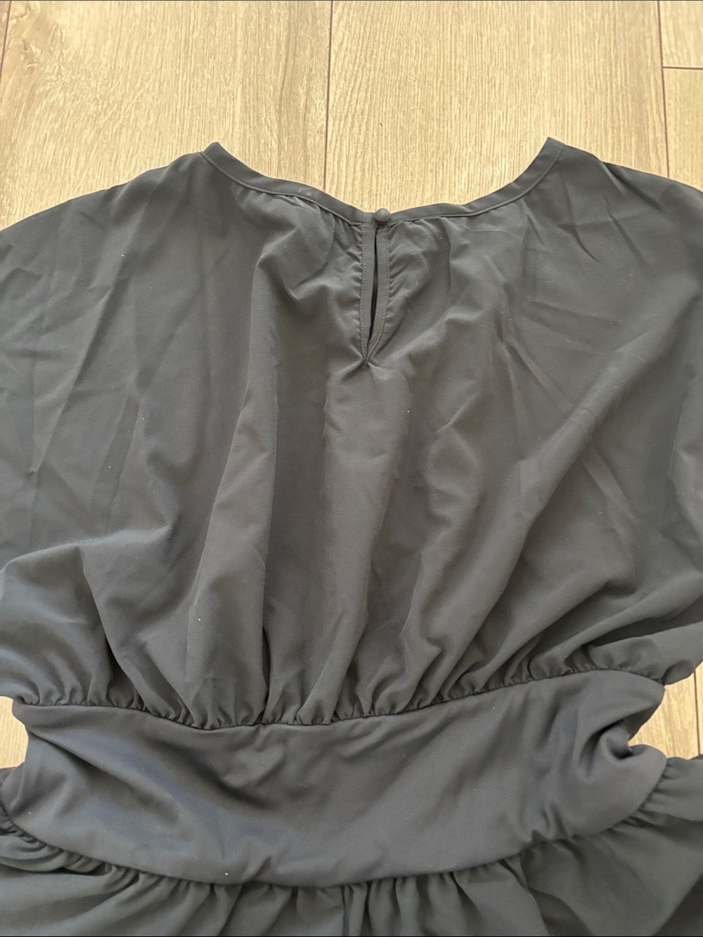 HALARA Black Midi Fit-and-Flare Dress - Picture 2 of 4